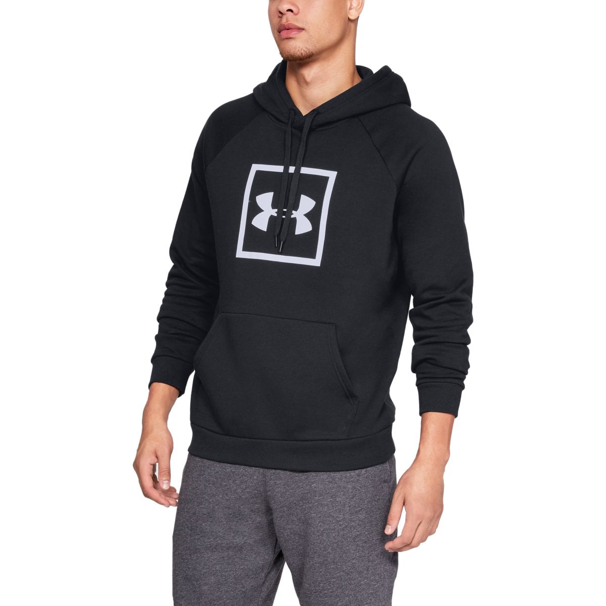 Суичър Rival Fleece logo Hoodie Black - Under Armour