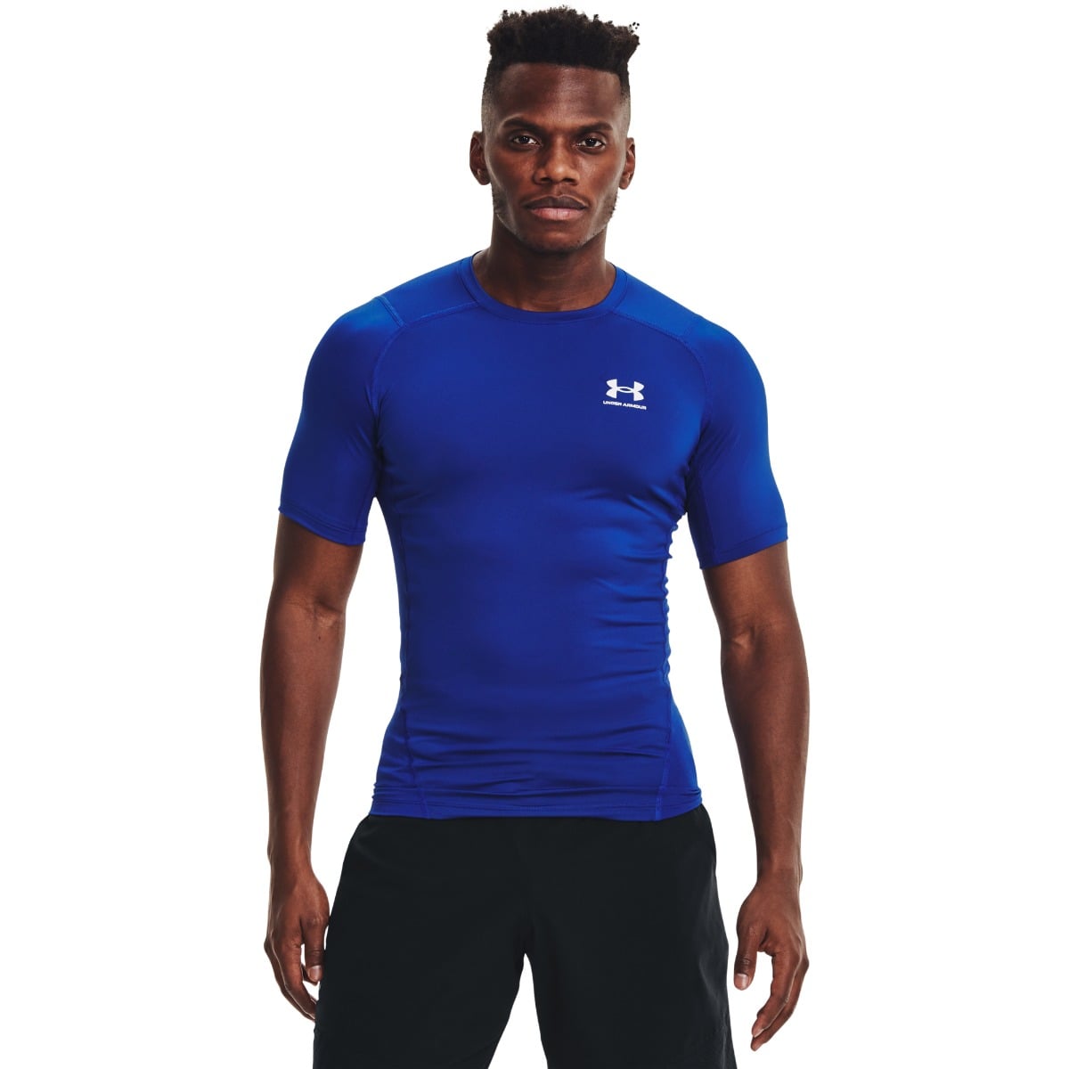 Тениска compression HG Armour Comp SS Blue - Under Armour