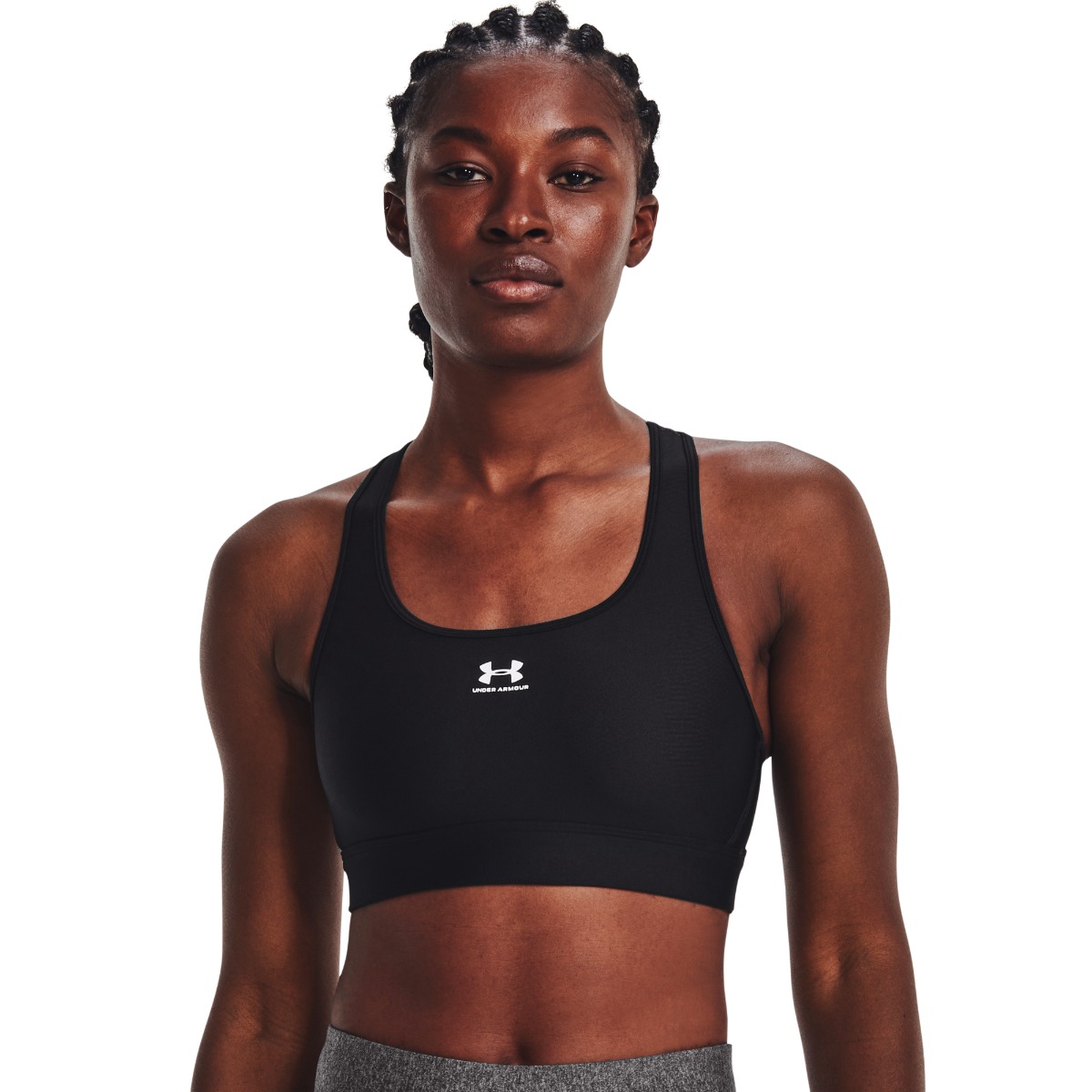 Спортен сутиен HG Armour Mid Padless Black - Under Armour