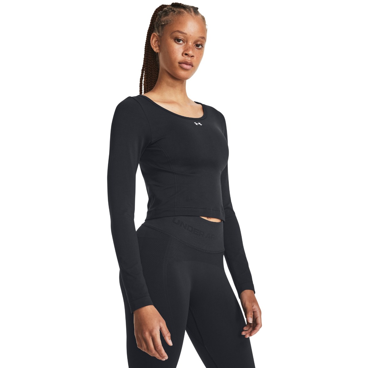 Дамска тениска Train Seamless LS Black - Under Armour