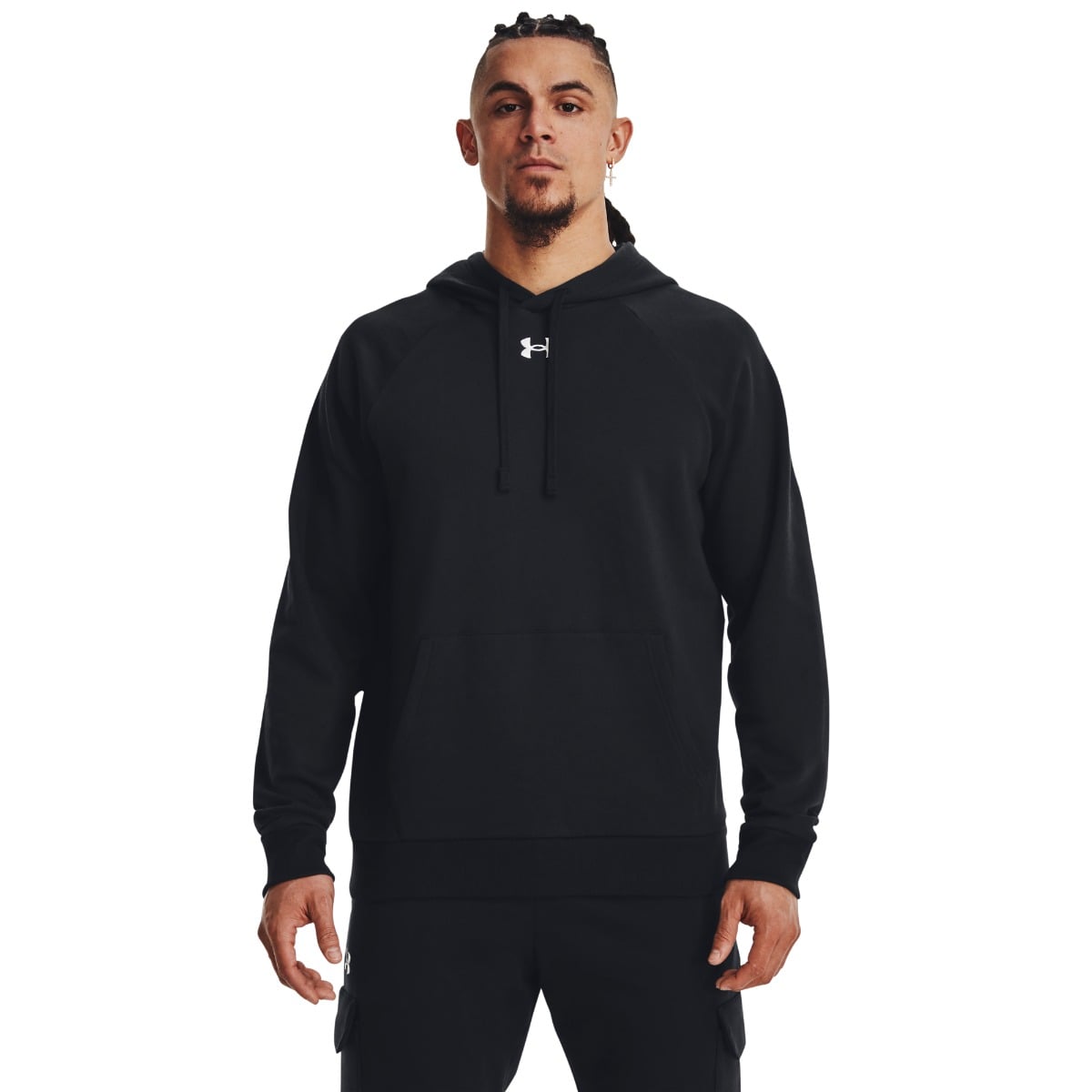 Men‘s sweatshirt UA Rival Fleece Hoodie Black - Under Armour