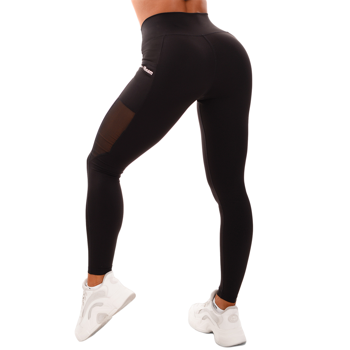 Дамски клин Mesh Panel Pink - GymBeam - Размер: S | Възрастова група: Възрастни · záber 7