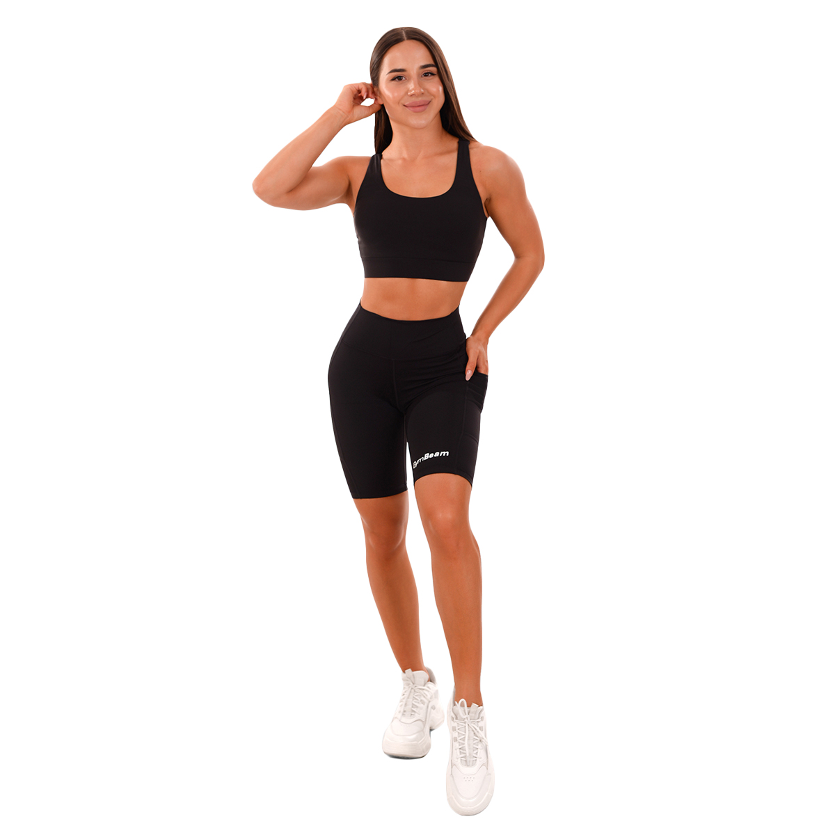 Дамски байкър шорти Biker Black - GymBeam - Размер: XXL | Възрастова група: Възрастни | Тегло: 0,16 g | Опаковка: 100 · záber 7