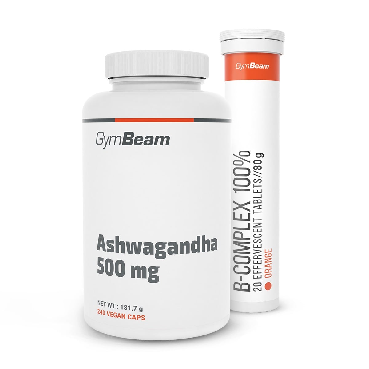 Ашваганда 500 мг - GymBeam + подарък