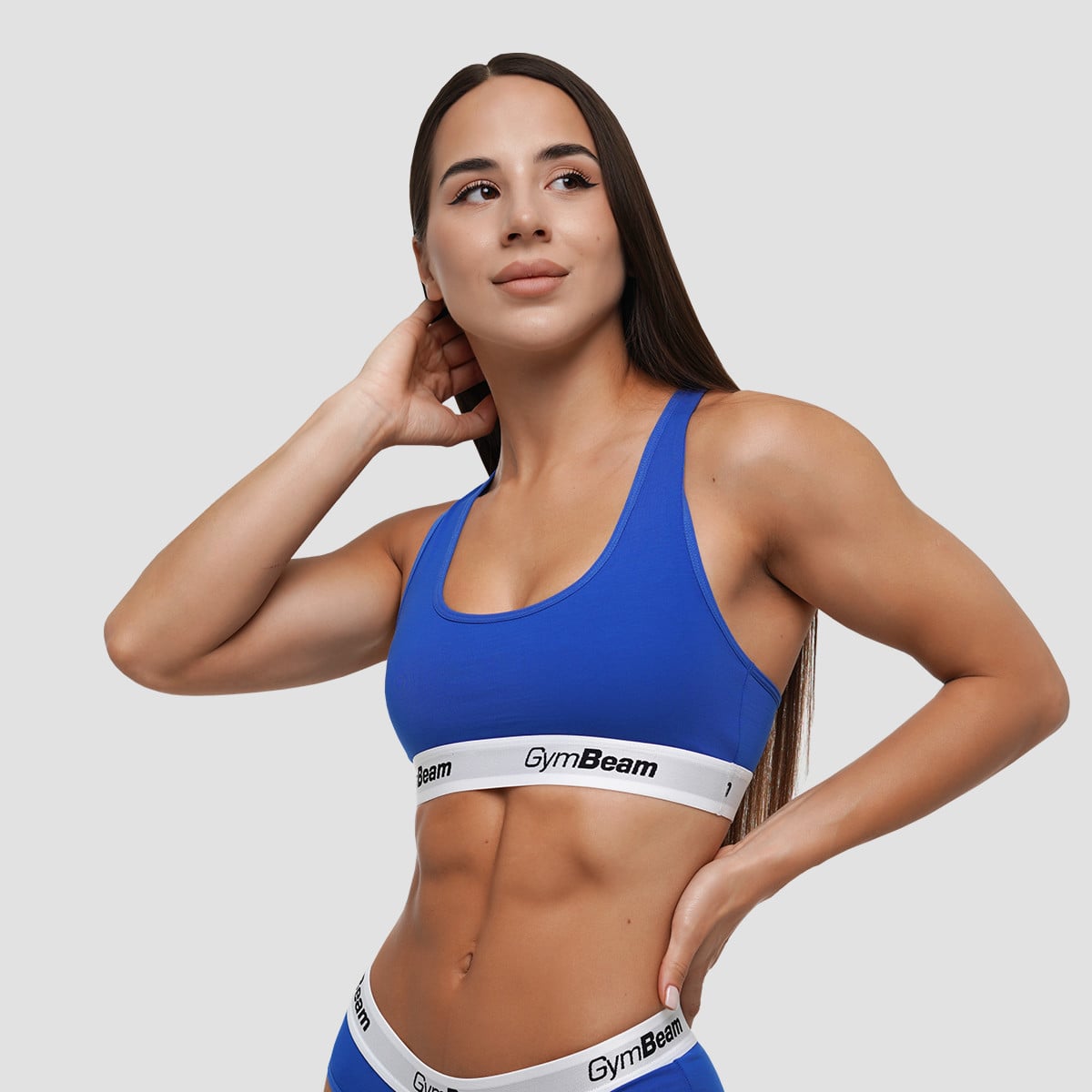 Спортно бюстие Bralette Royal Blue - GymBeam
