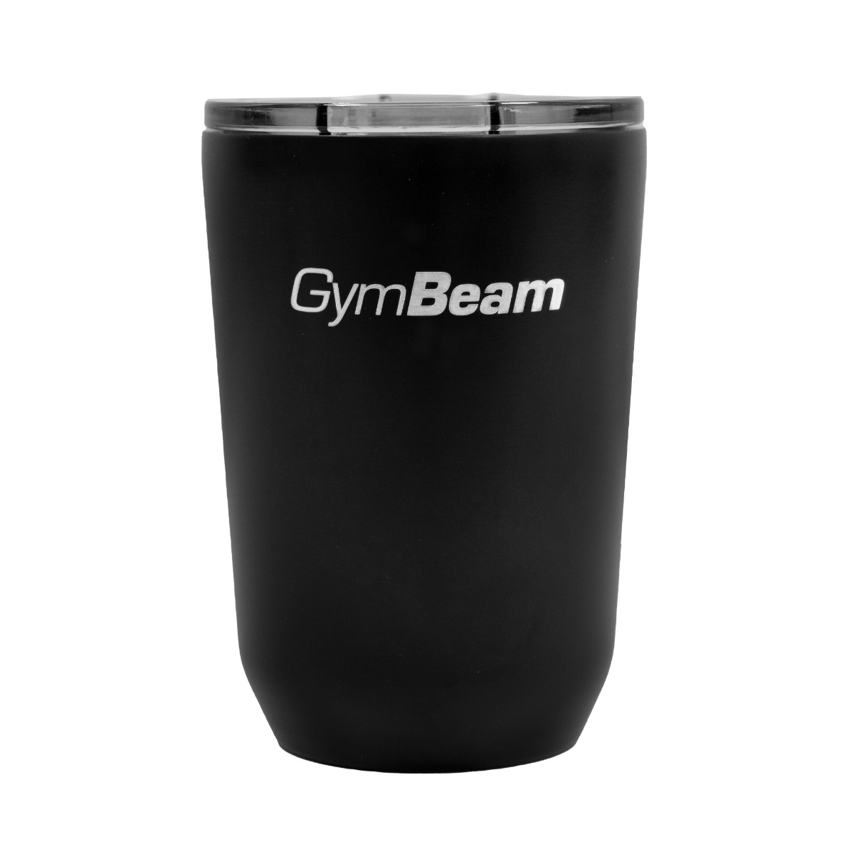Термо чаша Traveler Thermo Tumbler Black 380 ml - GymBeam