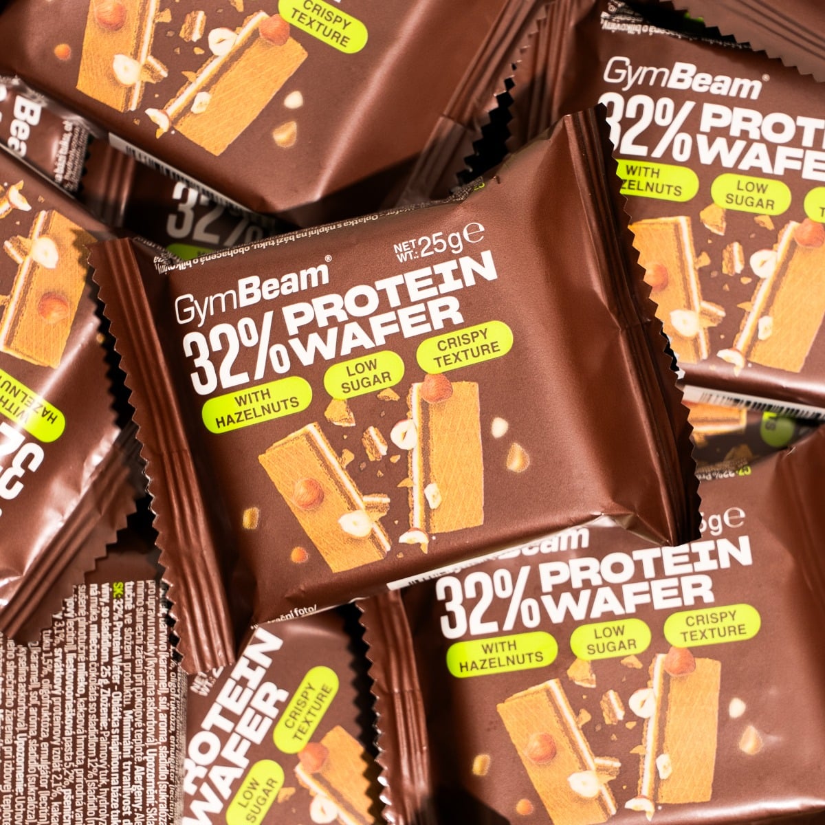 32% Protein Wafer - GymBeam - Тегло: 0,025 g · záber 7