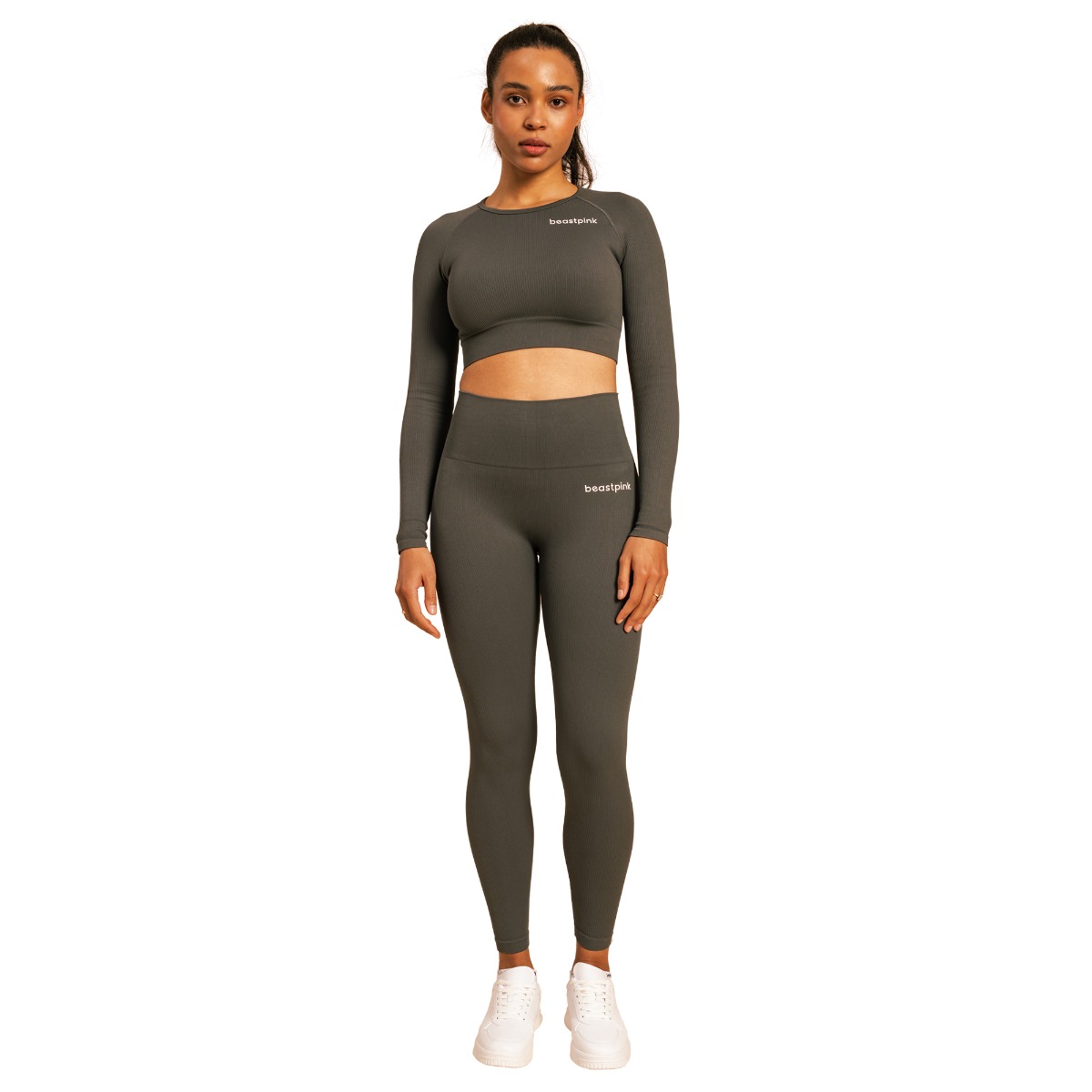 Дамски топ Hyper Crop Top Shadow - BeastPink - Размер: XXL | Възрастова група: Възрастни · záber 12