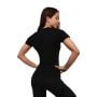 Дамска тениска FIT Black - GymBeam S