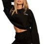Дамски суичър Bliss Cropped Black - BeastPink L