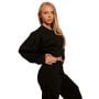 Дамски суичър Bliss Cropped Black - BeastPink L