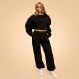 Дамски суичър Bliss Cropped Black - BeastPink L