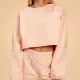 Дамски суичър Bliss Cropped Pink - BeastPink M