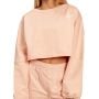 Дамски суичър Bliss Cropped Pink - BeastPink M