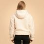 Дамски суичър Bliss Hoodie Jacket Ivory - BeastPink XS