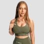 Спортно бюстие Olive Grey – GymBeam S