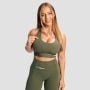 Спортно бюстие Olive Grey – GymBeam S