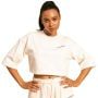 Дамска тениска Cropped Serenity Ivory - BeastPink M