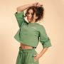 Дамска тениска Cropped Serenity Olivine - BeastPink M