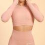 Дамски топ Hyper Crop Top Pink - BeastPink XXL
