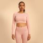 Дамски топ Hyper Crop Top Pink - BeastPink XXL