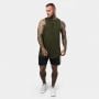 Потник Cut Off Military Green - GymBeam L