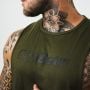 Потник Cut Off Military Green - GymBeam L