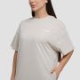 Дамска рокля-тениска Agile T-Shirt Dress Desert - GymBeam L
