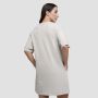 Дамска рокля-тениска Agile T-Shirt Dress Desert - GymBeam L