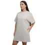 Дамска рокля-тениска Agile T-Shirt Dress Desert - GymBeam L