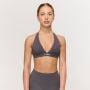 Спортен сутиен Fierce Halter Grey - GymBeam XL