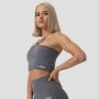 Спортен сутиен FLO Halter Bra Grey - GymBeam XL