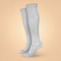 Дълги чорапи High Wool Socks Grey - BeastPink M