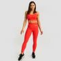 Спортен сутиен Limitless Hot Red  - GymBeam S