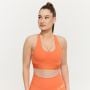 Спортен сутиен Limitless Orange - GymBeam S