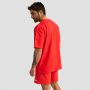 Тениска Oversized Limitless Hot Red  - GymBeam S