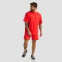 Тениска Oversized Limitless Hot Red  - GymBeam S