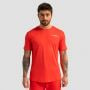 Мъжка спортна тениска Limitless Hot Red - GymBeam XXL