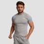 Тениска TRN Fitted Grey - GymBeam L