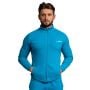 Мъжки суичър с цип Limitless Zip Up Aquamarine - GymBeam XL