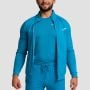 Мъжки суичър с цип Limitless Zip Up Aquamarine - GymBeam XL