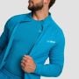Мъжки суичър с цип Limitless Zip Up Aquamarine - GymBeam XL