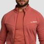 Мъжки суичър с цип Limitless Zip Up Cinnamon - GymBeam S
