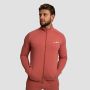 Мъжки суичър с цип Limitless Zip Up Cinnamon - GymBeam S