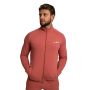 Мъжки суичър с цип Limitless Zip Up Cinnamon - GymBeam S