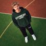 Суичър Varsity Green - GymBeam XXL
