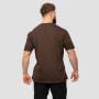 Мъжка тениска Basic Chocolate Brown - GymBeam M