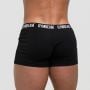 Мъжки боксерки FIT Trunks, 3 броя, черни - GymBeam XXXL