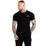 Тениска TRN Fitted Black - GymBeam XXXL