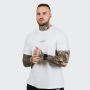 Тениска FIT White - GymBeam XL